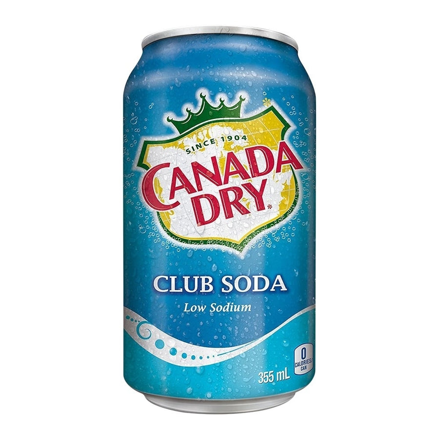 Canada Dry 355 ml - Club Soda Image 1
