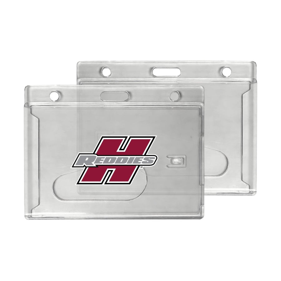 Henderson State Reddies Officially Licensed Clear View ID Holder - Collegiate Badge Protection Image 1