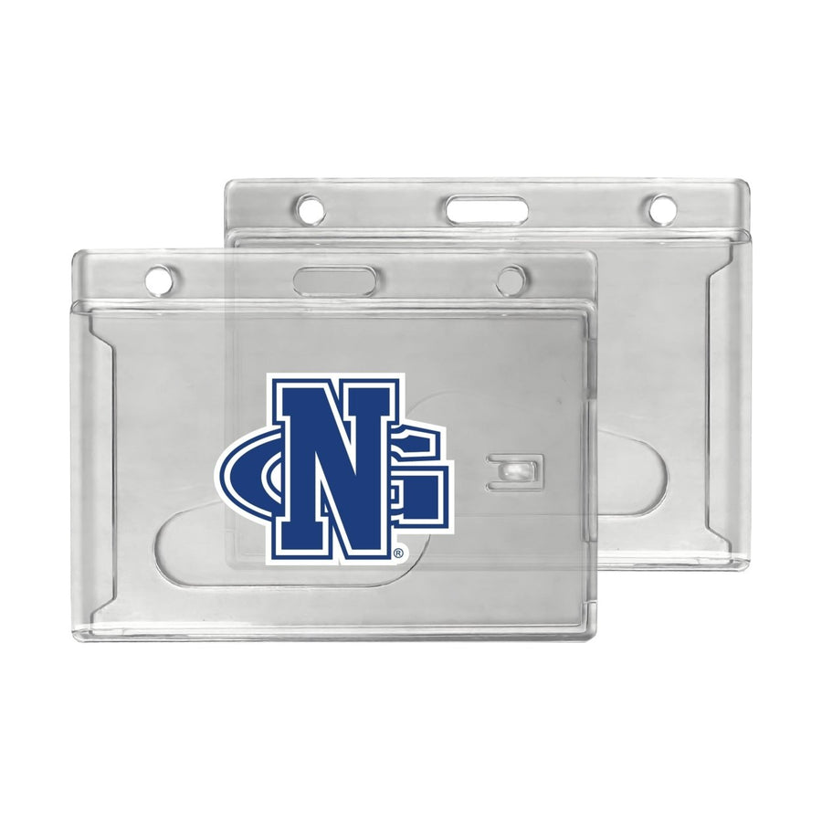 North Georgia Nighhawks Officially Licensed Clear View ID Holder - Collegiate Badge Protection Image 1