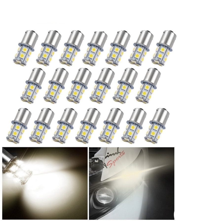 20Pcs 12V Car Light Bulbs 4500K 14MM Aluminum Alloy Turn Signal Light Image 1
