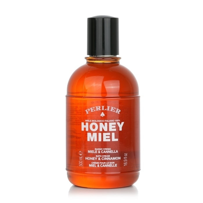 Perlier Honey Miel Honey and Cinnamon Bath Cream 500ml/16.9oz Image 1