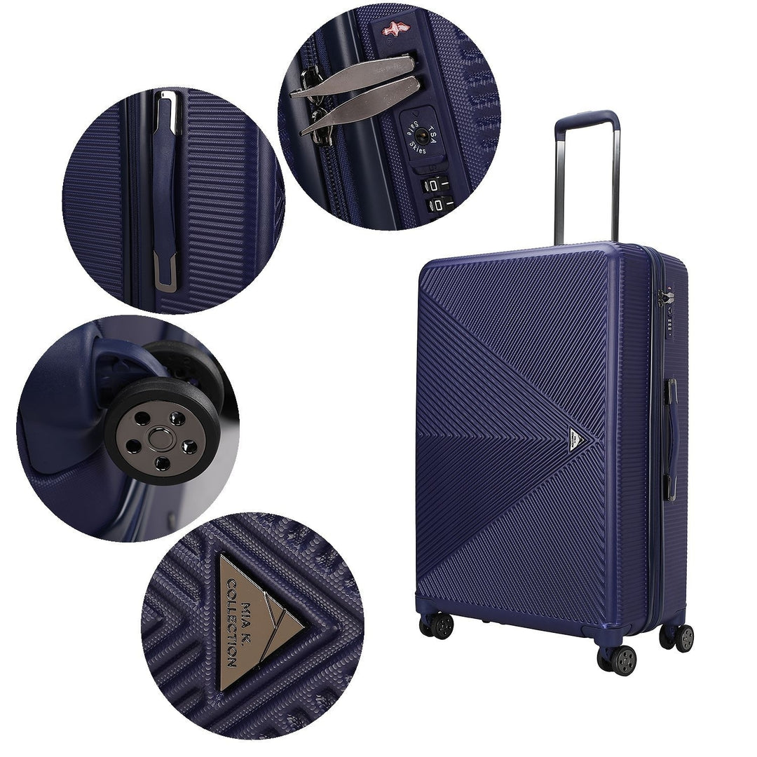 Felicity Luggage Set Extra Large and Large - 2 pieces by Mia K Image 7