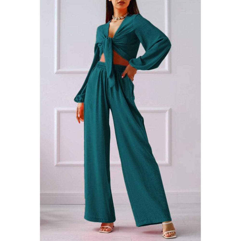 Womens Green Rompers Image 2