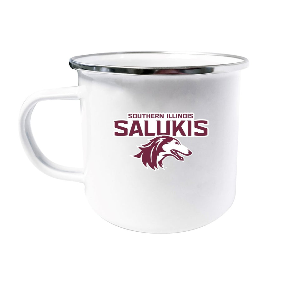 Southern Illinois Salukis NCAA Tin Camper Coffee Mug - White Image 1