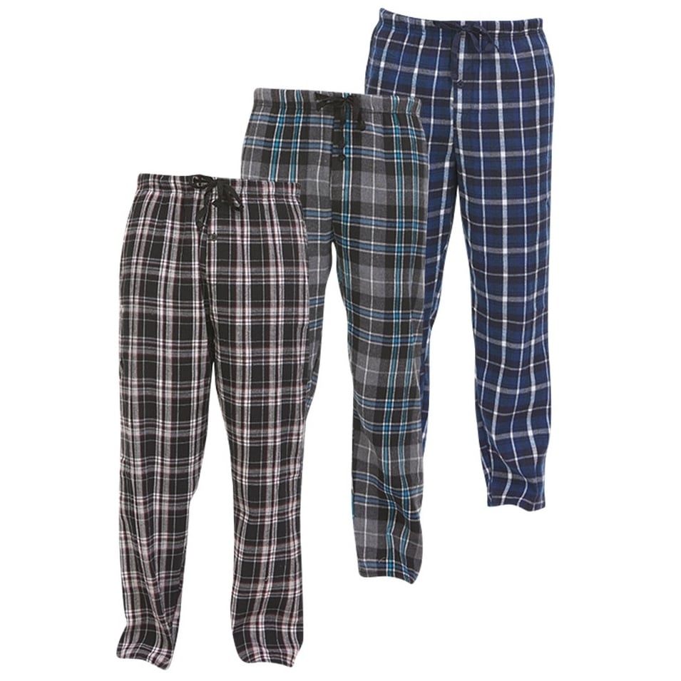 DARESAY Flannel Pajama Pants for Men Image 1