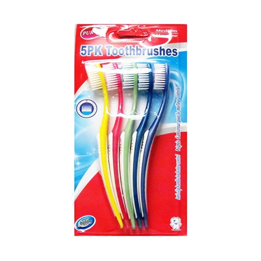 Toothbrush 5 In 1 Pack 311935 By Purest Image 1