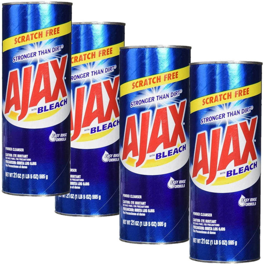 Ajax All-Purpose Powder Cleaner with Bleach 21 oz Pack of 4 Image 1