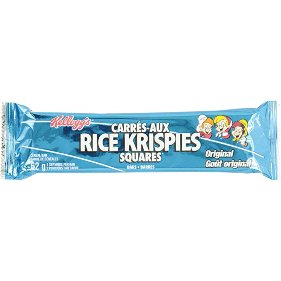 Kelloggs Rice Krispies Squares Original Big Bar 12x62g744g box Image 1