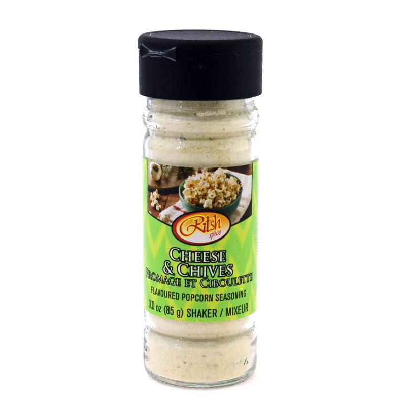 Ritsh Spice Cheese and Chives Flavoured Popcorn Seasoning Shaker 95gm - Pack of 3 Image 1