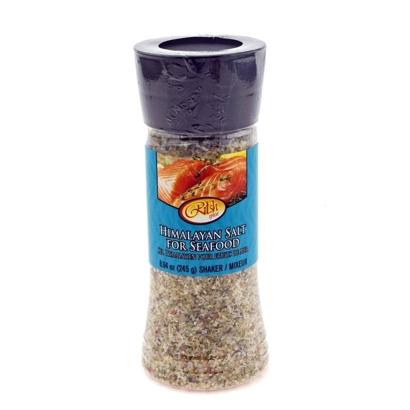 Ritsh Spice Himalayan Salt For Sea Food Shaker 245gm - Pack Of 6 Image 1