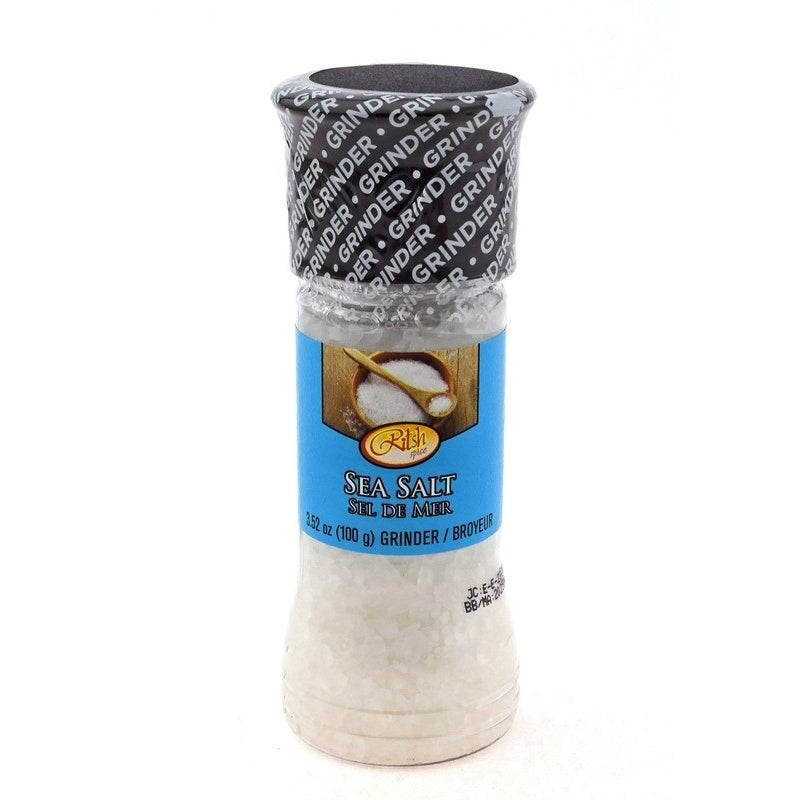 Ritsh Spice Sea Salt Grinder- Pack of 3 Image 1