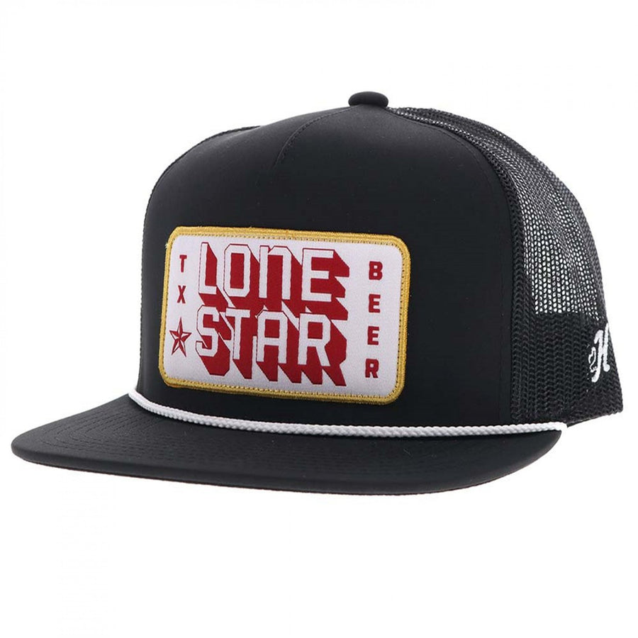 Lone Star Logo Hybrid Bill Adjustable Trucker Hat Image 1