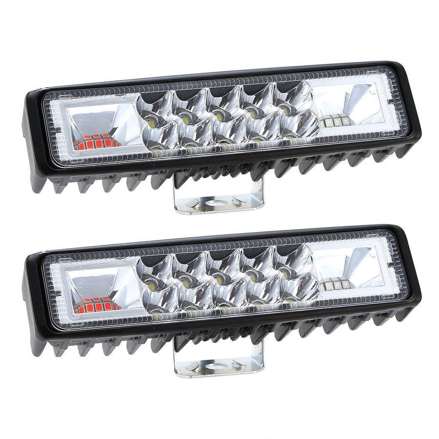 6" LED Light Bar 48W 5000lm Offroad Driving Spot Lights Work Light Pods Image 1