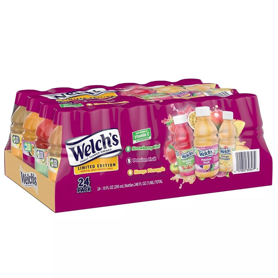 Welchs Tropical Drink Juice Variety Pack10 Fluid Ounce (Pack of 24) Image 1