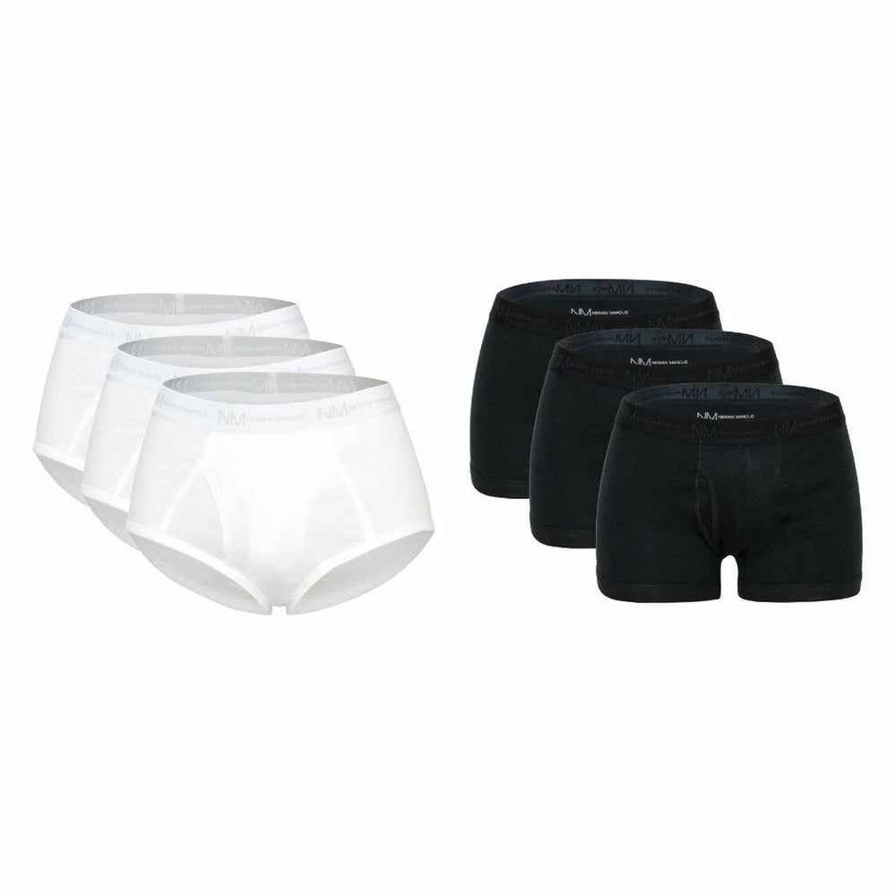 3-Pack Neiman Marcus Tagless 100% Cotton Mens Underwear Image 2