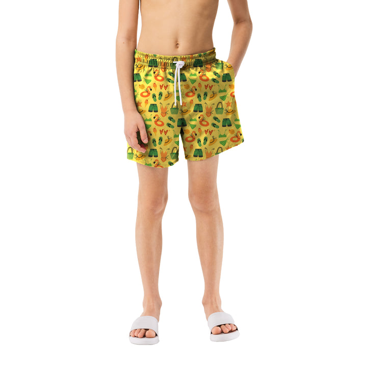4-Pack Boys Beach Summer Swim Trunk Shorts Printed Bathing Quick Dry UPF 50+ Comfy Swimsuit Image 8