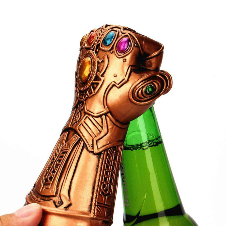 Eddieson Thanos Gauntlet Beer Bottle OpenerCool Bottle Opener Personalized Desktop Cool Beer Opener for Bar Party Hotel Image 1