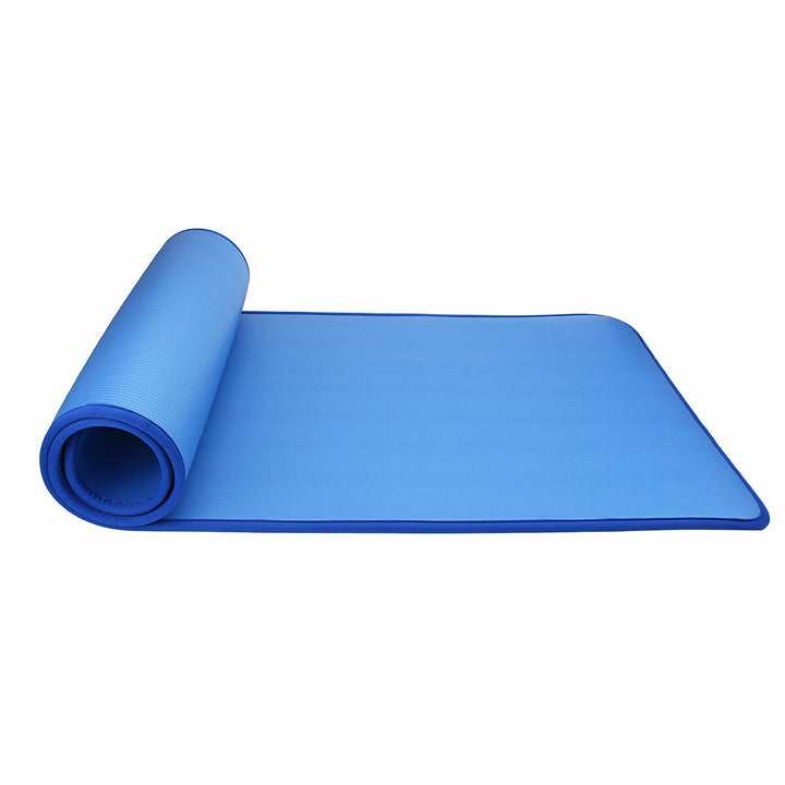 10mm Thick Yoga Mat Comfortable Non-slip Exercise Training Pad Gymnastics Fitness Foam Mats Image 8