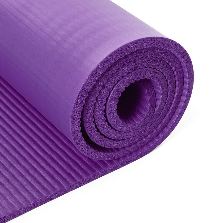10mm Thickness Yoga Mats Non-slip Tasteless Fitness Pilates Mat Home Gym Sports Pads Image 7