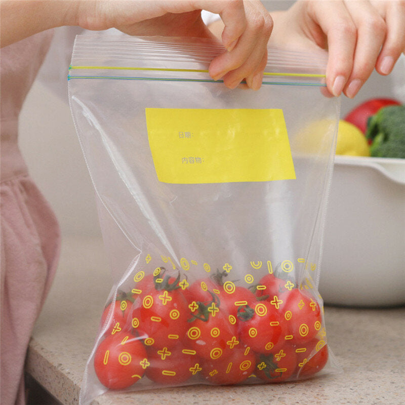2 Packs / Set Double Sealing Compact Bag Moisture Proof Preservation Thick And Strong Compact Leakproof Sealing Bag Image 2