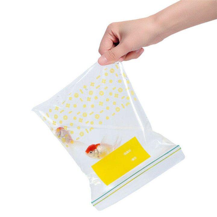 2 Packs / Set Double Sealing Compact Bag Moisture Proof Preservation Thick And Strong Compact Leakproof Sealing Bag Image 4