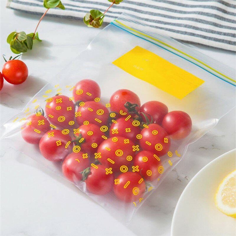 2 Packs / Set Double Sealing Compact Bag Moisture Proof Preservation Thick And Strong Compact Leakproof Sealing Bag Image 7