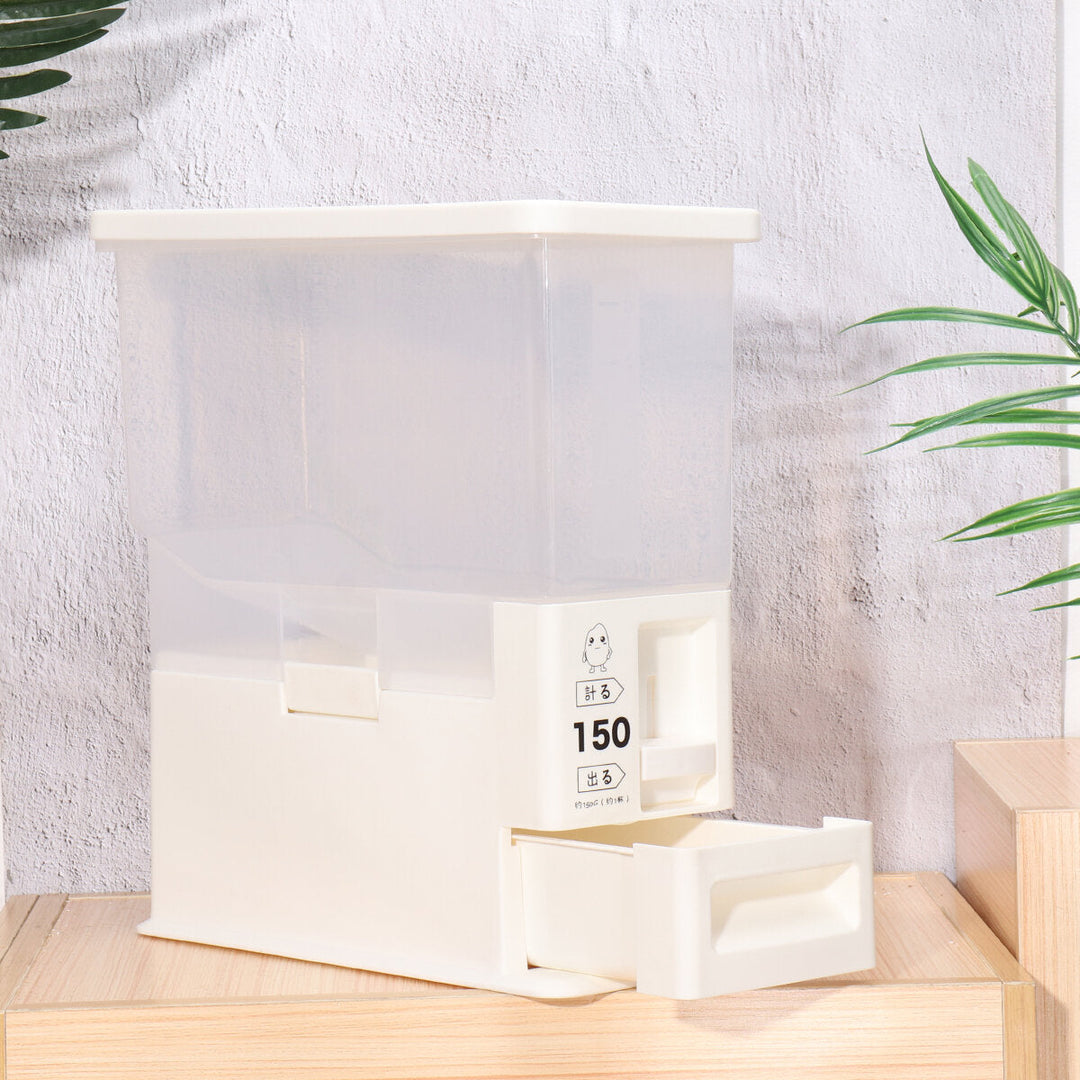 15Kg Plastic Cereal Dispenser Storage Box Kitchen Food Rice Grain Container Organizer for Kitchen Grain Storage Cans Image 3