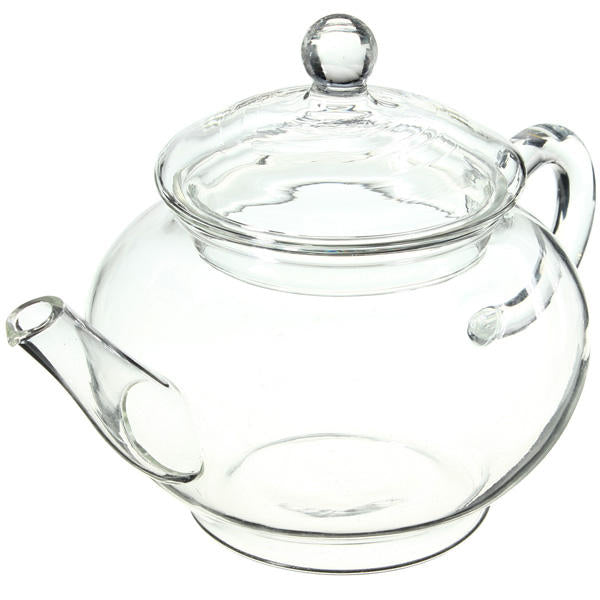 250ml 8.5oz Glass Teapot Heat Resistant Tea Kettle Image 1