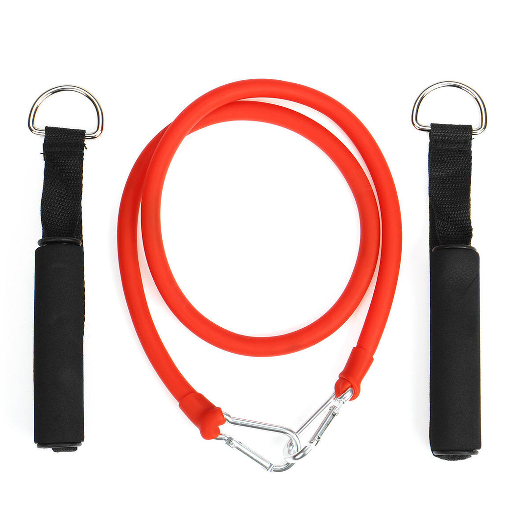 20lbs Elastic Pull Rope Yoga Fitness Pilates Chest Expansion Muscle Resistance Bands Image 7