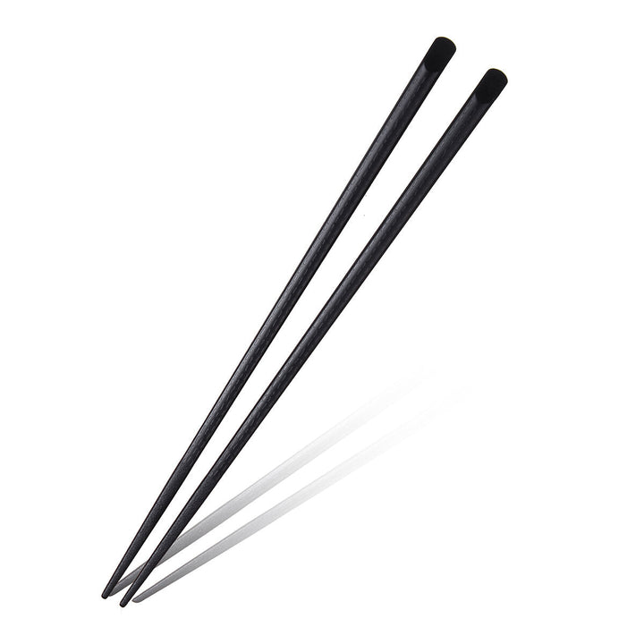 5Pairs (10 PCS) Alloy Non-Slip Reusable Chopsticks Sushi Set Chinese Food Chop Sticks Tableware Image 7