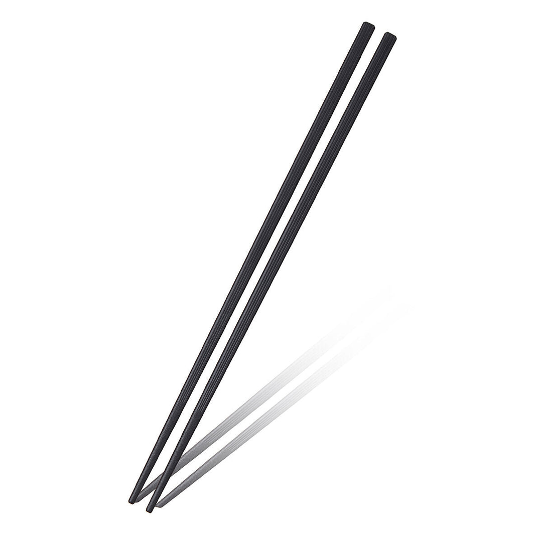5Pairs (10 PCS) Alloy Non-Slip Reusable Chopsticks Sushi Set Chinese Food Chop Sticks Tableware Image 9