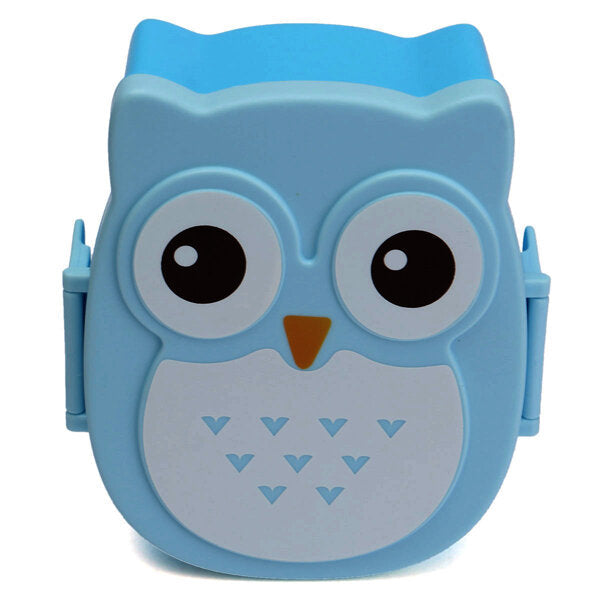 900ml Plastic Bento Lunch Box Square Cartoon Owl Microwave Oven Food Container Image 10