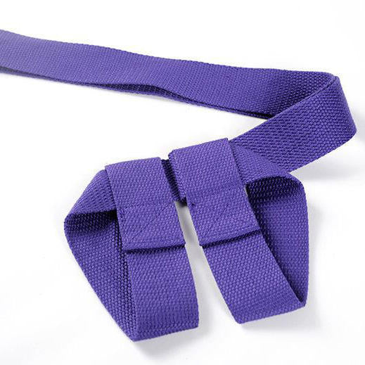 Cotton Yoga Mat Strap Sling 37-59inch for Standard Thick Fitness Yoga Mats Yoga Strap Image 4