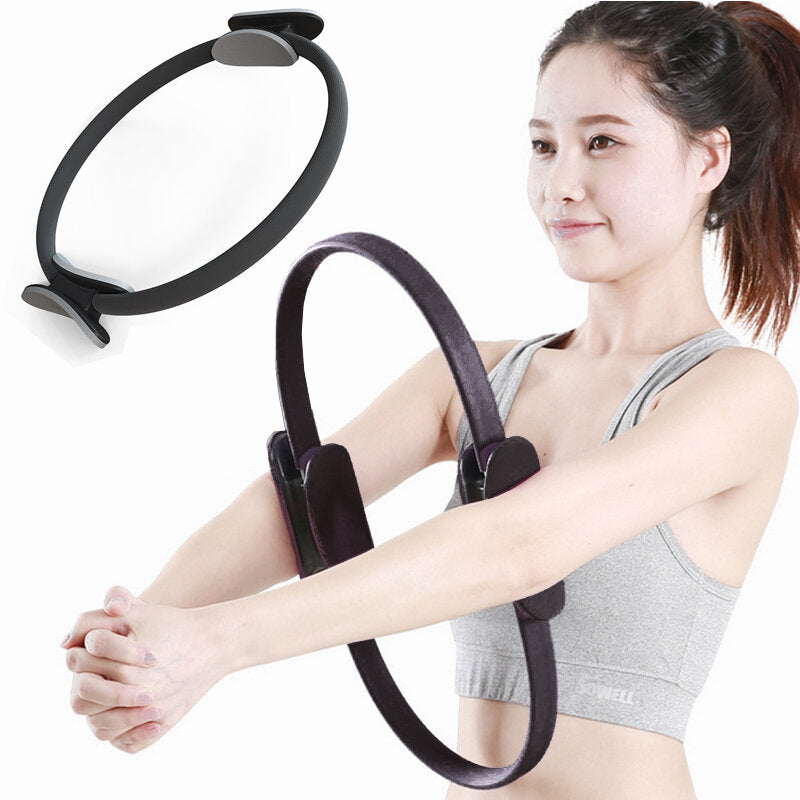 Dual Grip Training Yoga Pilates Ring Muscle Training Yoga Circle Body Shaping Fitness Exercise Tools Image 2