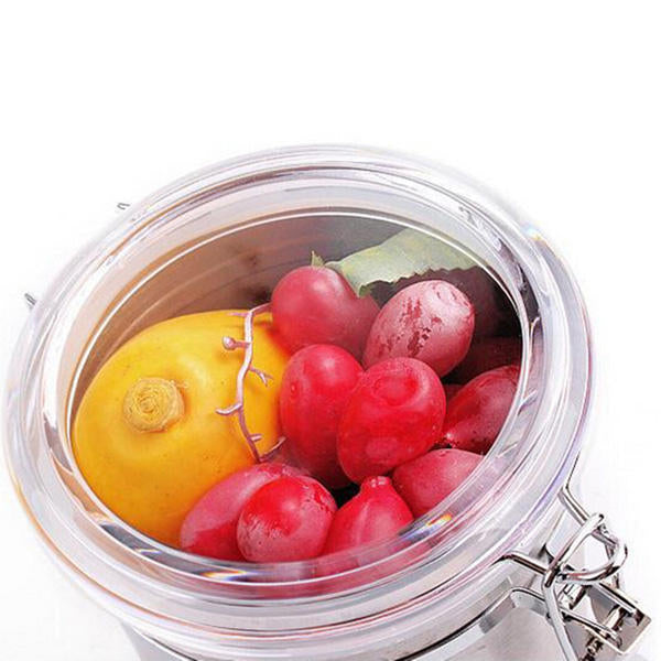 Durable Stainless Steel Canister Airtight Sealed Canister Spice Dry Storage Container Snack Cans Image 2
