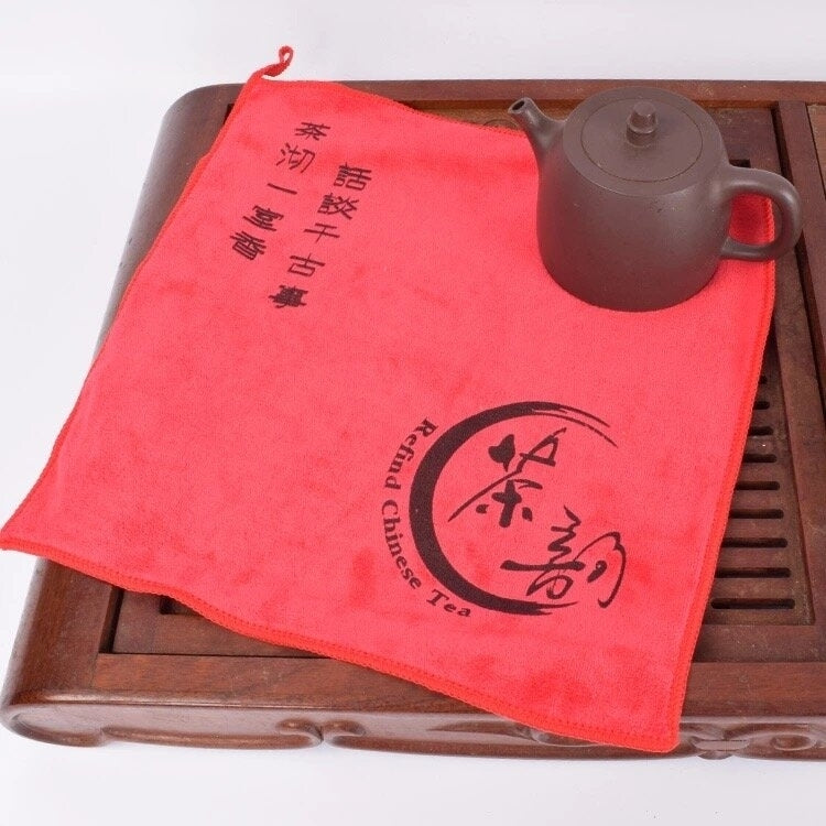 Fiber Tea Towel Super Water Absorption Tea Towel Kungfu Tea Accessaries Image 4