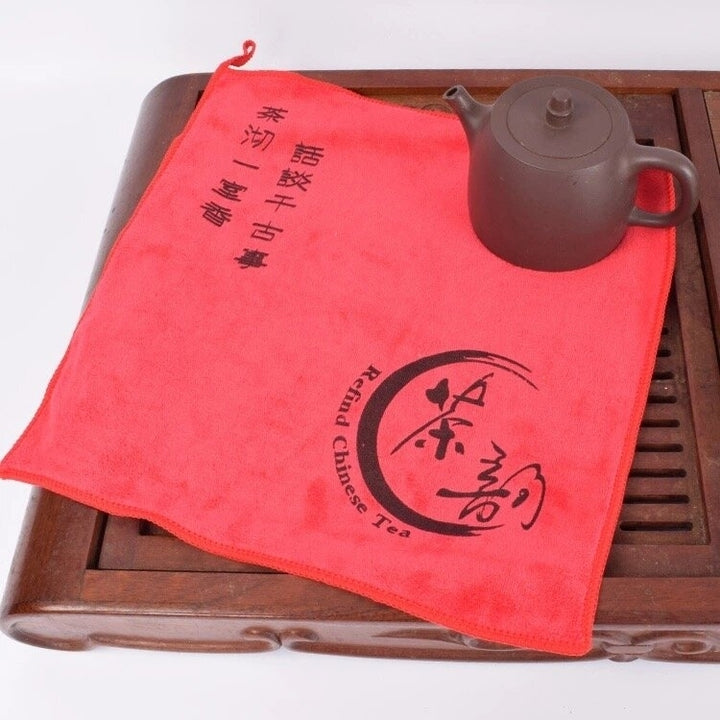 Fiber Tea Towel Super Water Absorption Tea Towel Kungfu Tea Accessaries Image 4