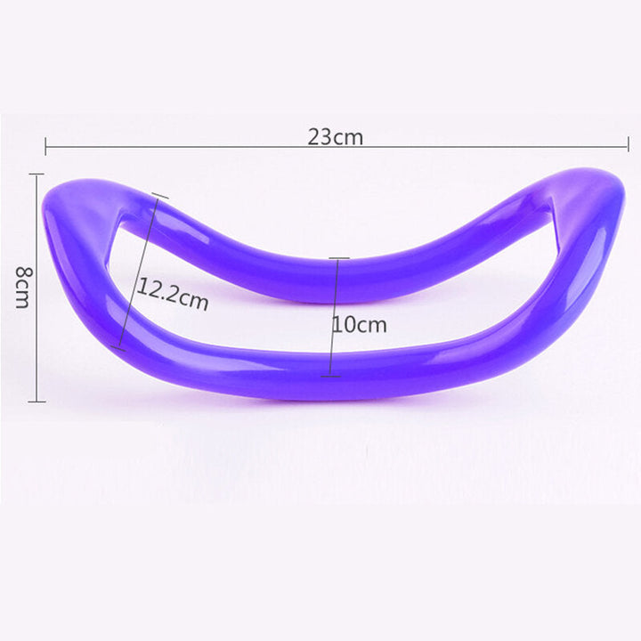Fitness Pilates Ring Circle Yoga Resistance Stretch Tool Sport Open Shoulder Power Wrists Magic Circle Image 12
