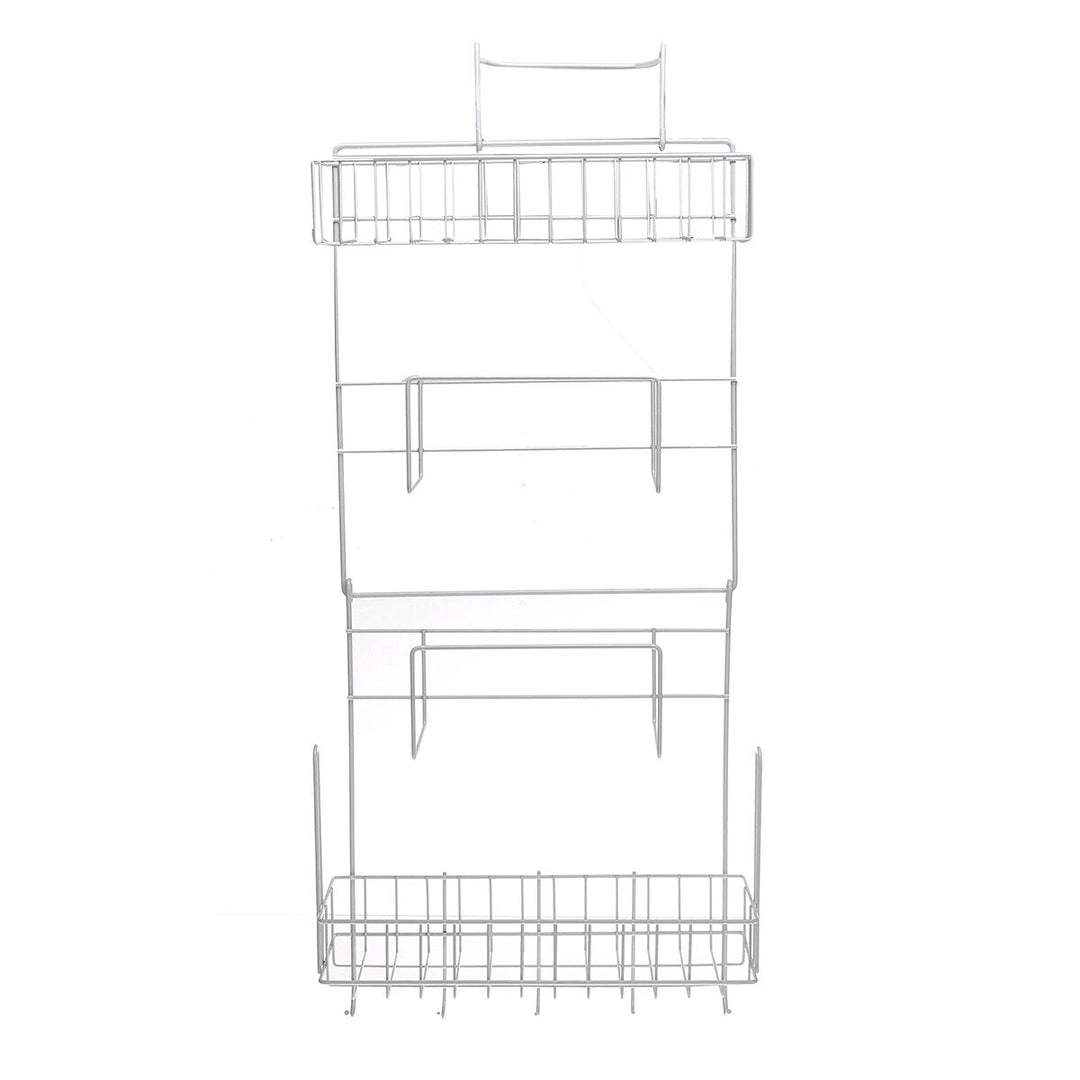 Five Tiers Steel Over Sink Dish Drying Rack Storage Multifunctional Arrangement for Kitchen Counter Image 9