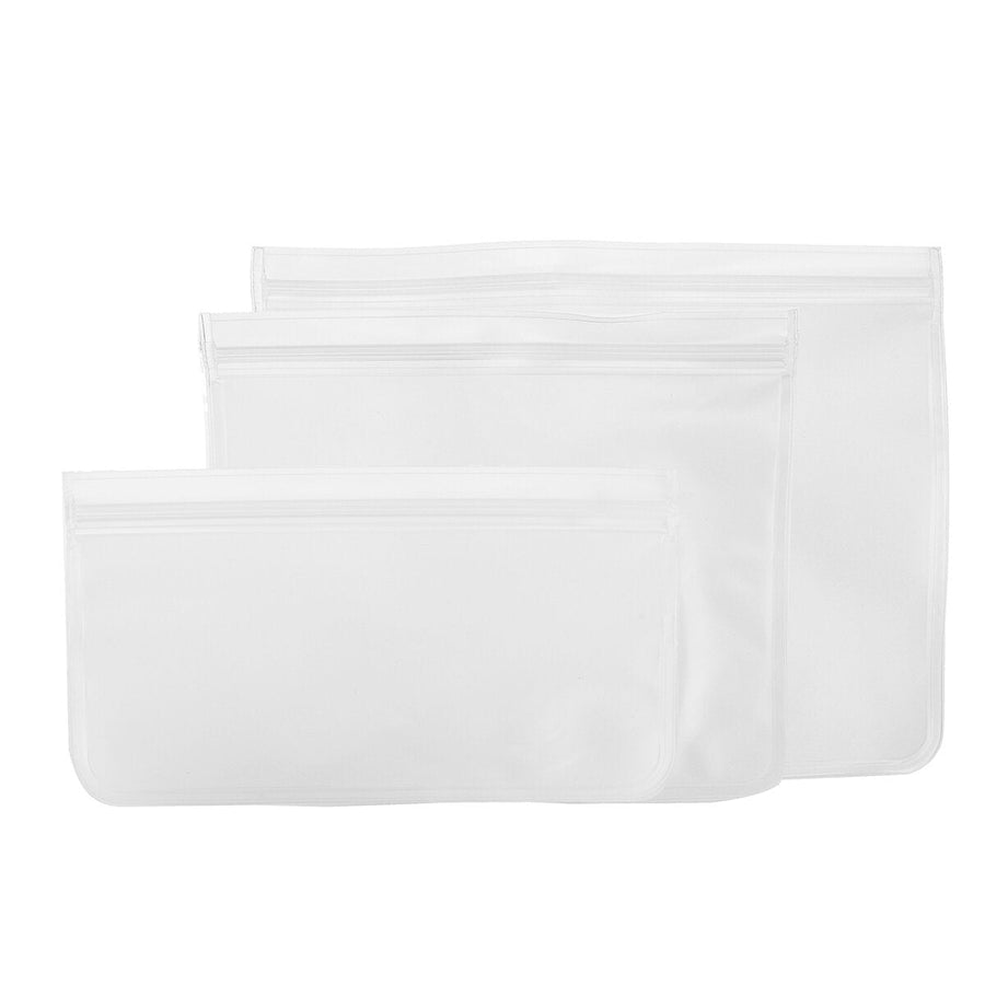 Food Storage Bags Reusable Silicone Containers for Lunch Vegetable Resealable Kitchen Storage Bag Image 1
