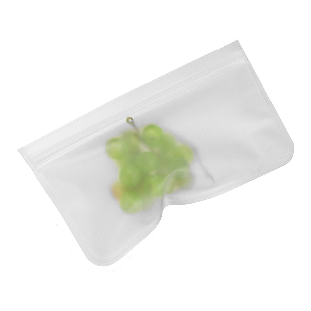 Food Storage Bags Reusable Silicone Containers for Lunch Vegetable Resealable Kitchen Storage Bag Image 6