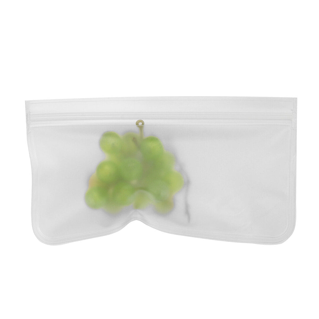 Food Storage Bags Reusable Silicone Containers for Lunch Vegetable Resealable Kitchen Storage Bag Image 7