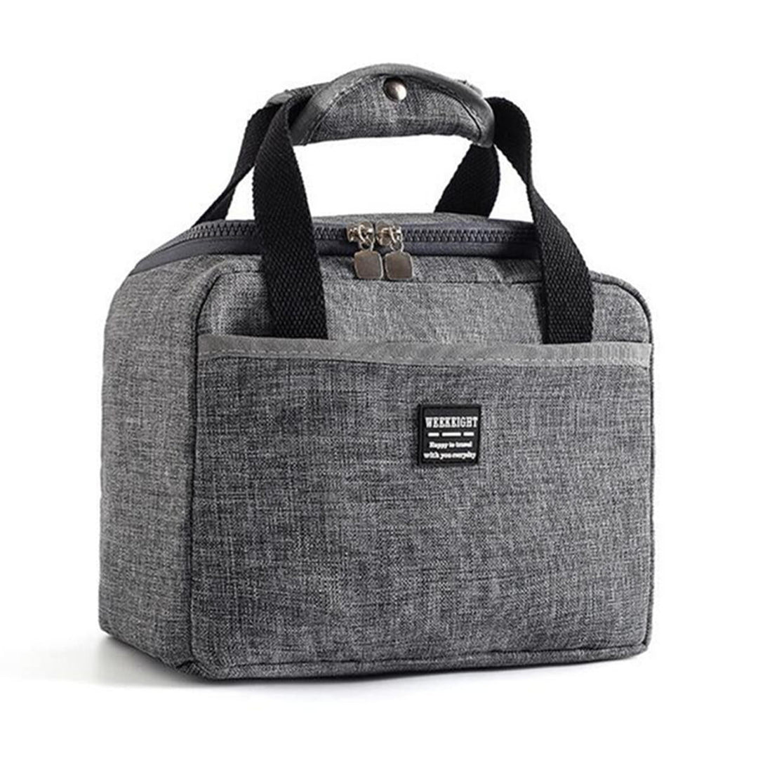 Insulated Lunch Bag Soft Cooler Bag Waterproof Thermal Work School Picnic Bento Storage Carry Case Image 10