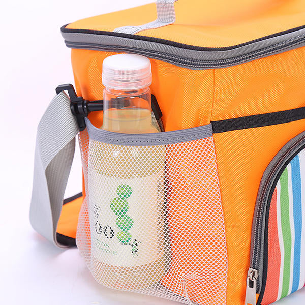 Portable Lunch Bag Thermal Insulated Snack Lunch Box Carry Tote Storage Bag Travel Picnic Food Pouch Image 3