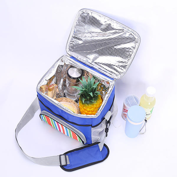 Portable Lunch Bag Thermal Insulated Snack Lunch Box Carry Tote Storage Bag Travel Picnic Food Pouch Image 6