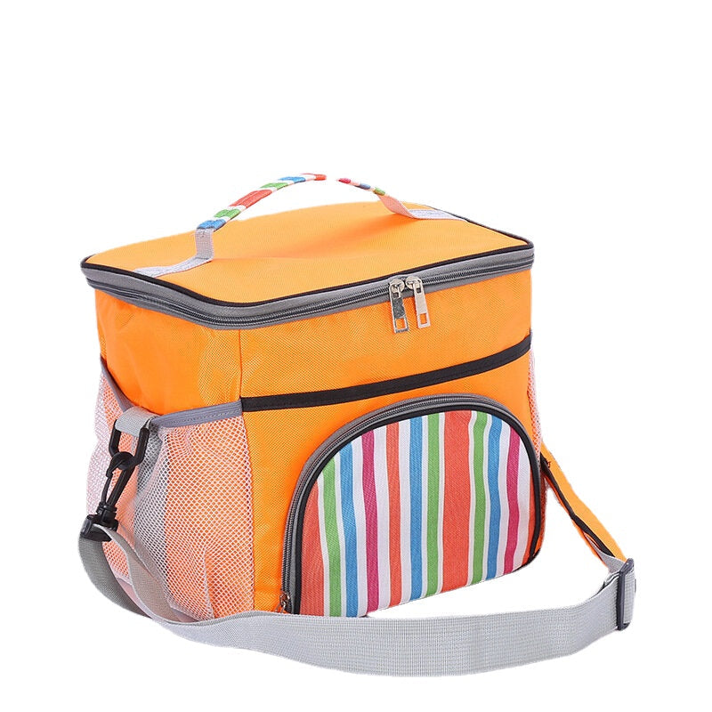 Portable Lunch Bag Thermal Insulated Snack Lunch Box Carry Tote Storage Bag Travel Picnic Food Pouch Image 9