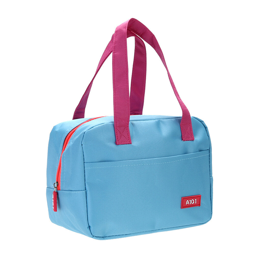 Portable Large Capacity Lunch Bag Insulation Food Container Tote Thermal Picnic Bag Image 4