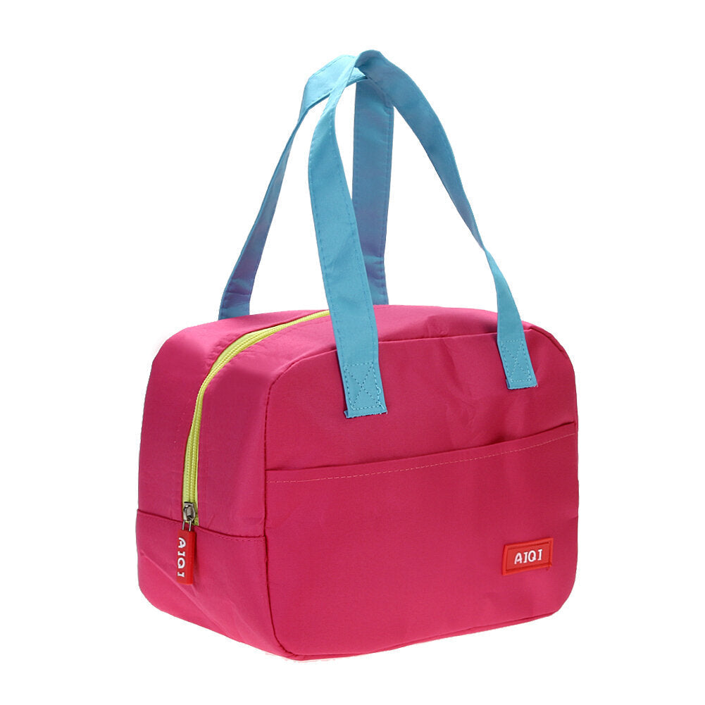 Portable Large Capacity Lunch Bag Insulation Food Container Tote Thermal Picnic Bag Image 7