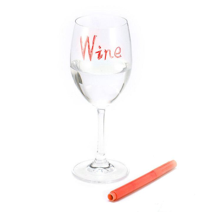 Reusable Washable Non-toxic Wine Glass Maker Pen Wine Charm Accessories Bar Tools Image 3