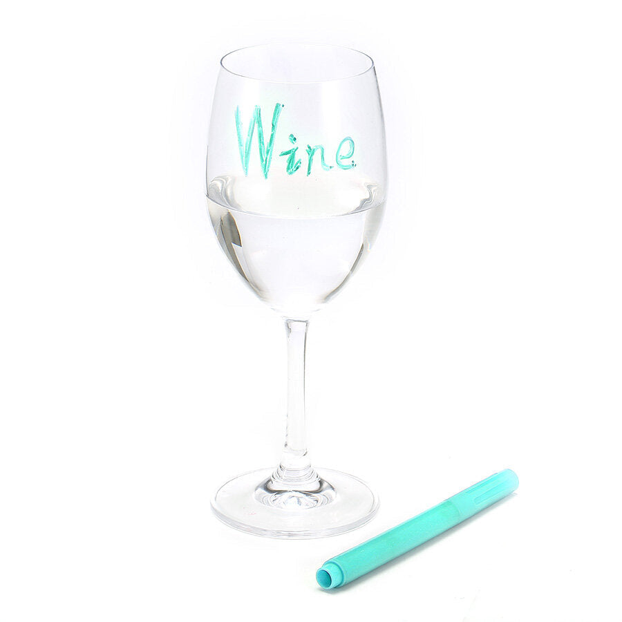 Reusable Washable Non-toxic Wine Glass Maker Pen Wine Charm Accessories Bar Tools Image 6